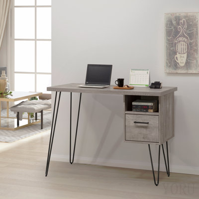 Grey Oak Desk