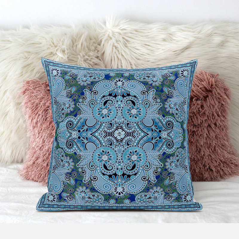 Housse et insert de coussin décoratif en polyester, 18 po x 18 po