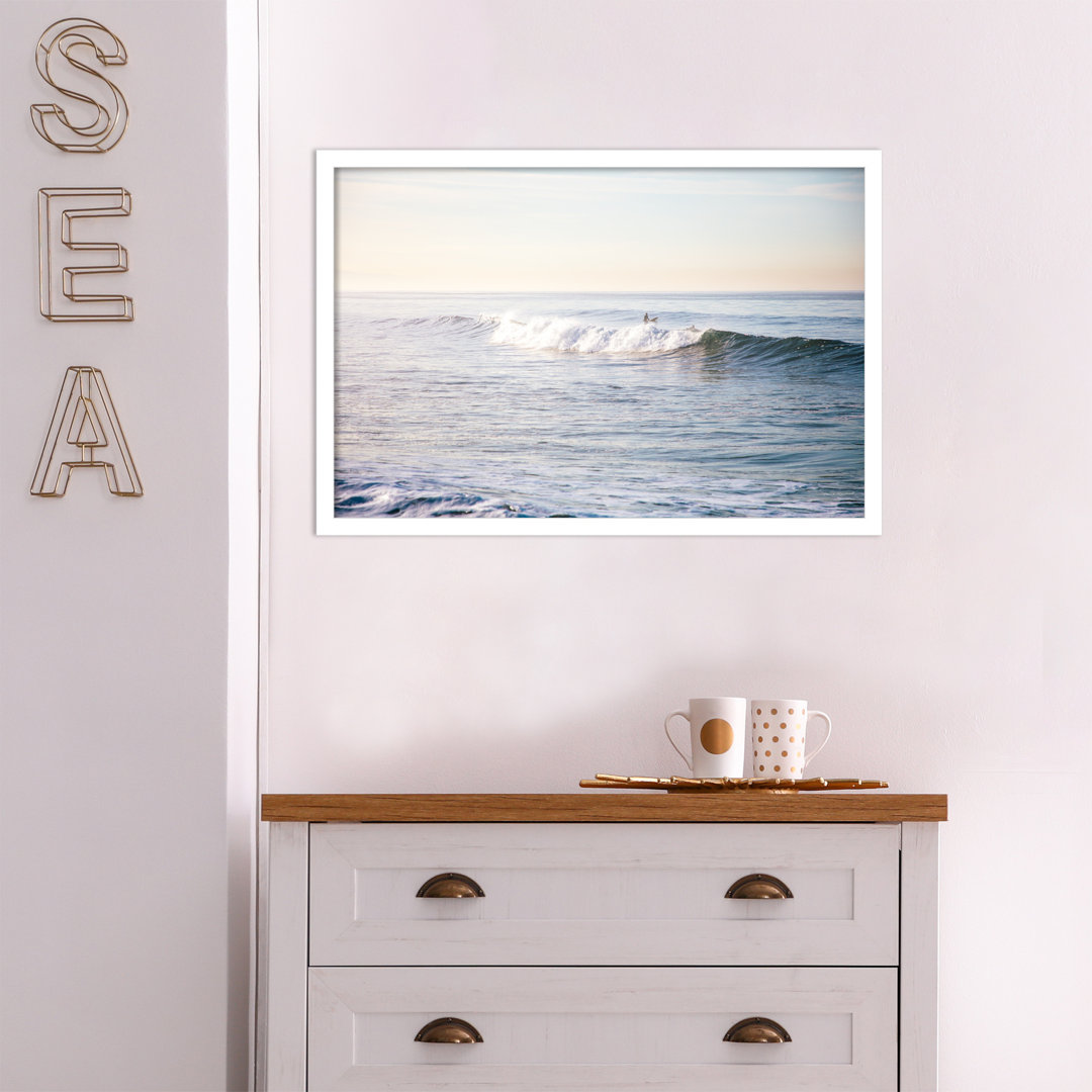 " Santa Monica Beach " by Laura Marshall Beachcrest Home™ Frame 