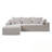 Cloud Modular Sectional Sofa Couch with L-Shape Chaise-309135305