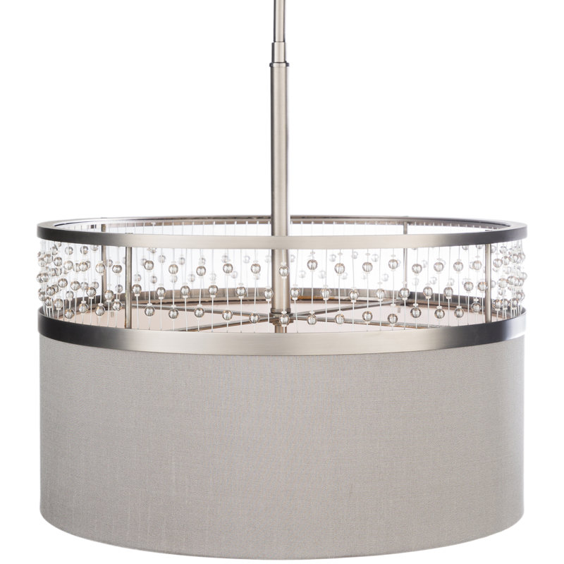 Dalary 3 - Light Drum Chandelier, Gray