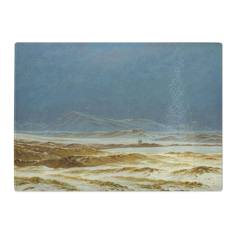 Spring Landscape by Caspar David Friedrich Chopping Board, 0.4cm H x 28.5cm W x 39cm L