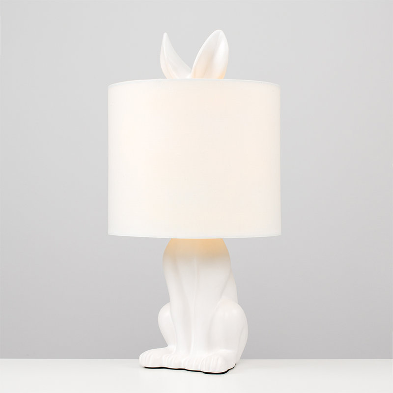 Eleri Ceramic Novelty Lamp, White