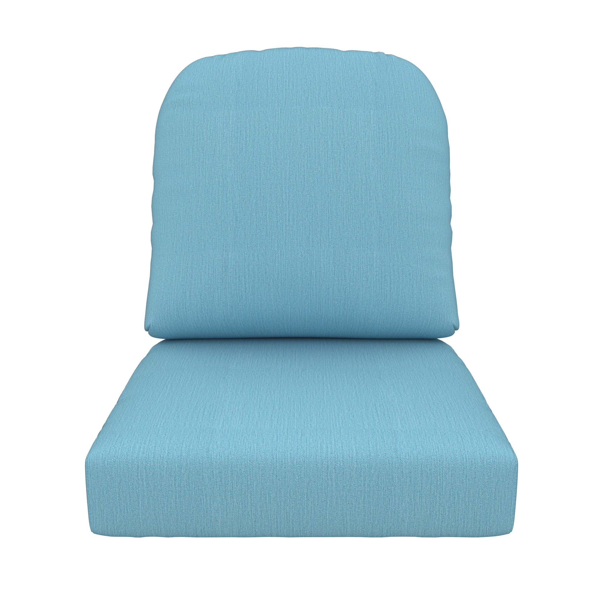 Amala Outdoor Sunbrella® Seat/Back Cushion, Cast Horizon Sunbrella® Plainweave
