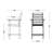 POLYWOOD Signature Counter Chair-9705260