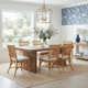 Auckland Bamboo Slat/Seagrass Natural/Beige Area Rug