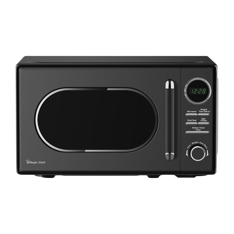 Magic Chef .7 Cubic Ft. Retro Microwave 