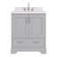 Meuble-lavabo simple avec plateau en quartz Abshire-94668864