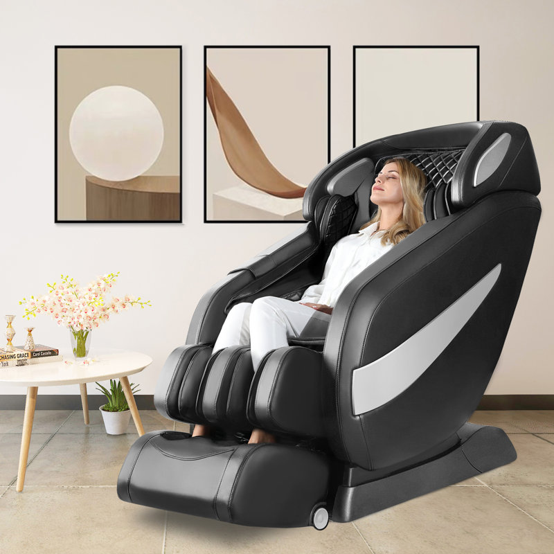 Upholstered Heated Massage Chair
