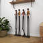 Ensemble de sculpture brune en poly-901078818-901078819
