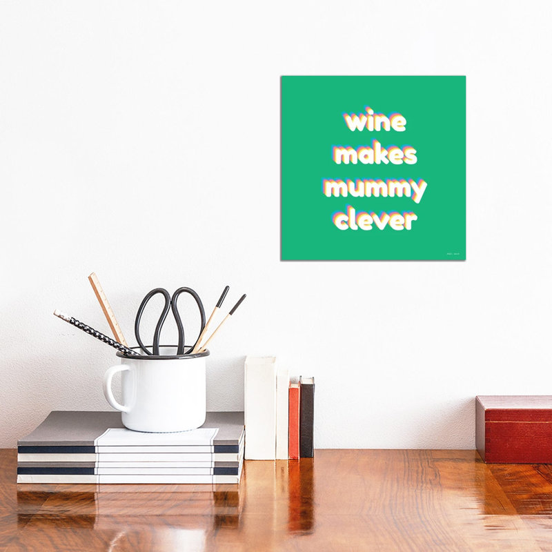 Wine by Kirstin Wood - Wrapped Canvas Print, 30.48 cm H x 30.48 cm W