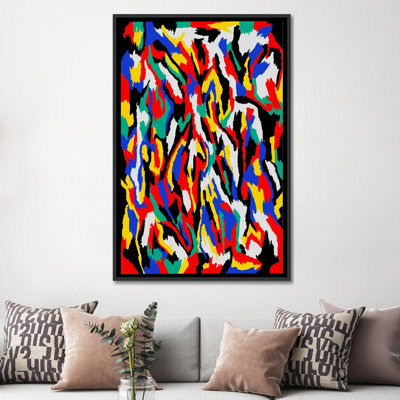 « bauhaus camouflage », impression sur toile