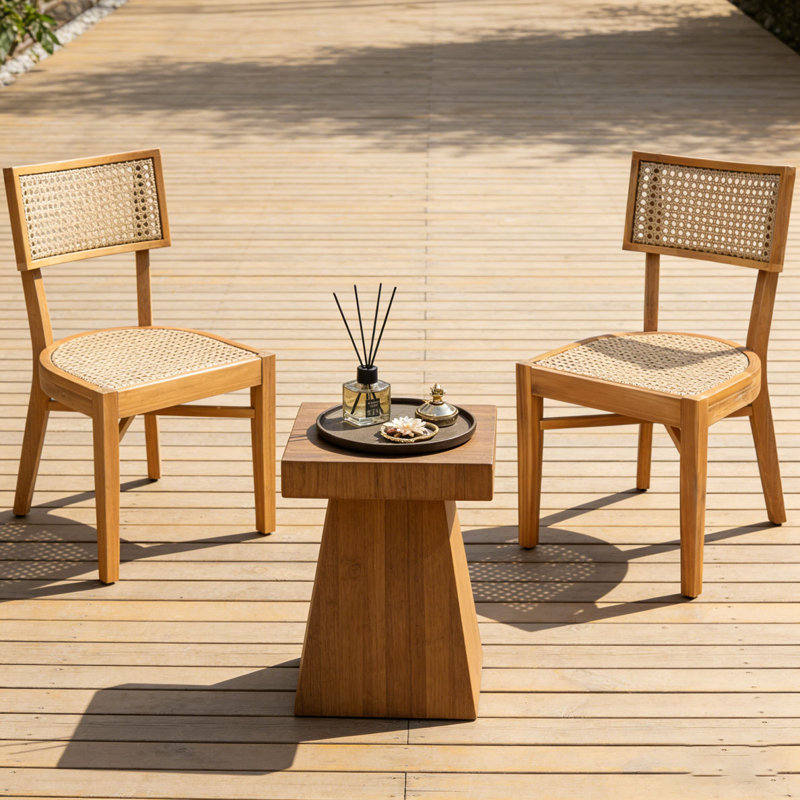 Chaise d'extérieur en bois