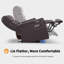 Fauteuil inclinable électrique avec appui-tête réglable, canapé inclinable avec rangement pour accoudoirs-1764838776