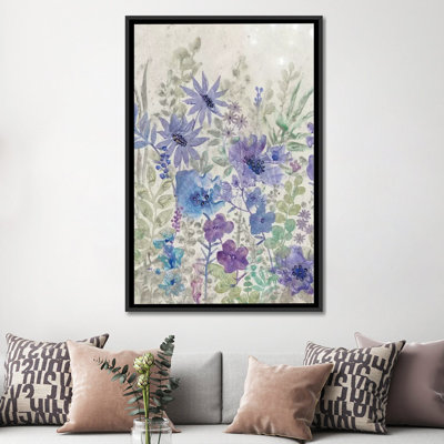 «A Splash Of Flowers I» par Timothy O Toole, reproduction sur toile tendue sur châssis