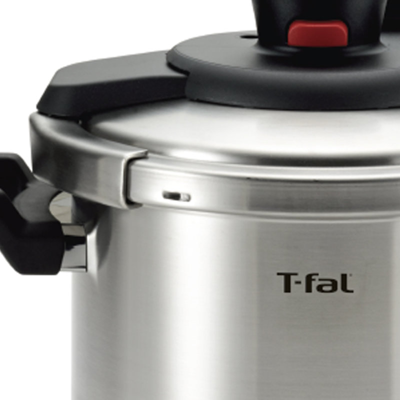 T-fal Clipso Stove Top Pressure Cooker, 8 Qt.