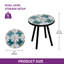 Plateau de table rond en céramique Onyx-899436364
