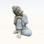 Statue sereine de Bouddha endormi, 16,34 po