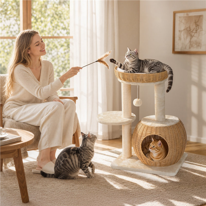 72 cm H Cat Tree / Condo