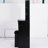 Black Compact Vanity Table With Cushioned Seat, Extra Large Sliding Mirror, Multi-Layered Storage For Small Spaces Cabinet Stool & Multi-Layer Spaces, , , , Ul Approved-871874112