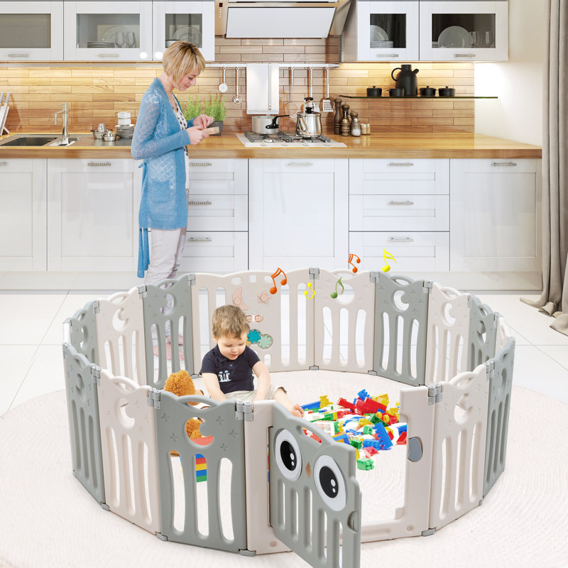 Safety Gate, White/Gray