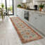 Tapis de couloir antidérapant en chenille bleu Sultani Design pour le couloir de la cuisine du salon-528126010