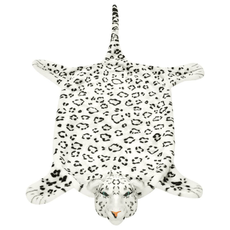 Romeo Children Kids Play Carpet Plush Floor Mat Soft Animal Rug, White, 139 cm