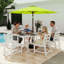 Parasol de patio 9 pi avec base-133047202