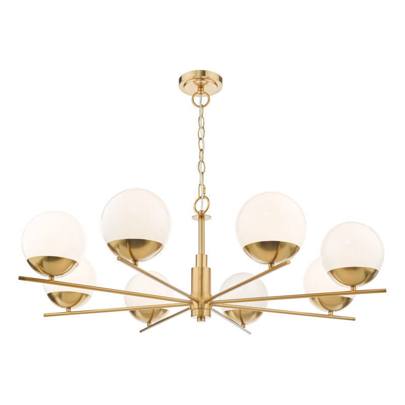 Baile 8 - Light Brass Pendant