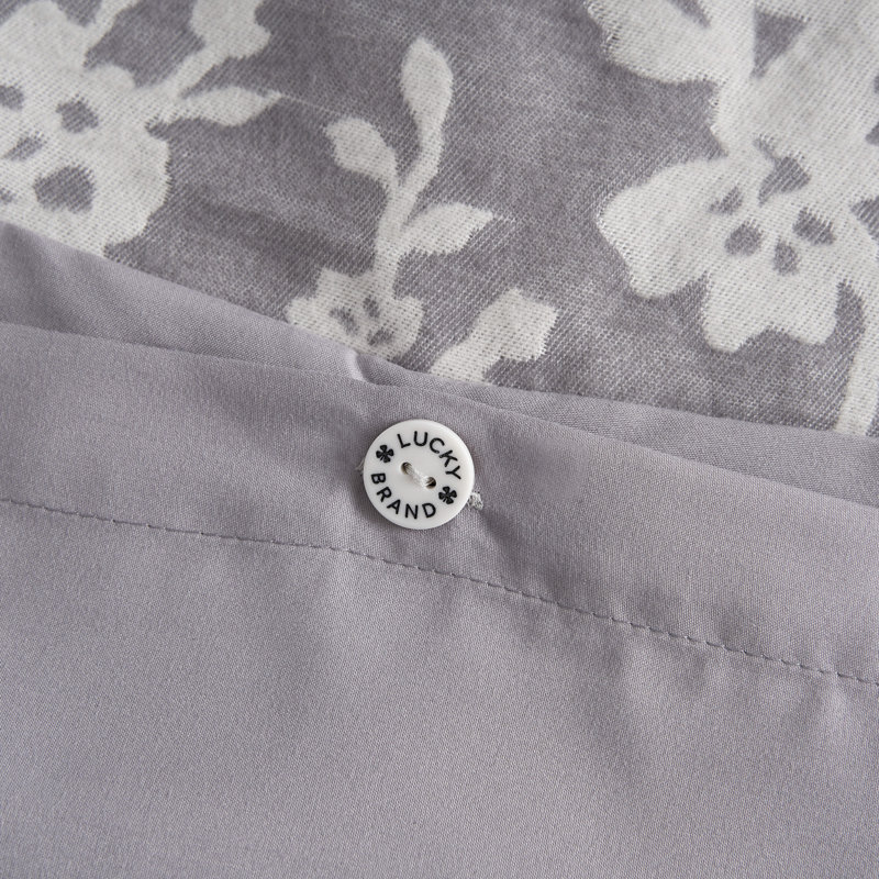 Lucky Brand Fiora Floral Duvets, King Duvet Cover + 2 King Shams
