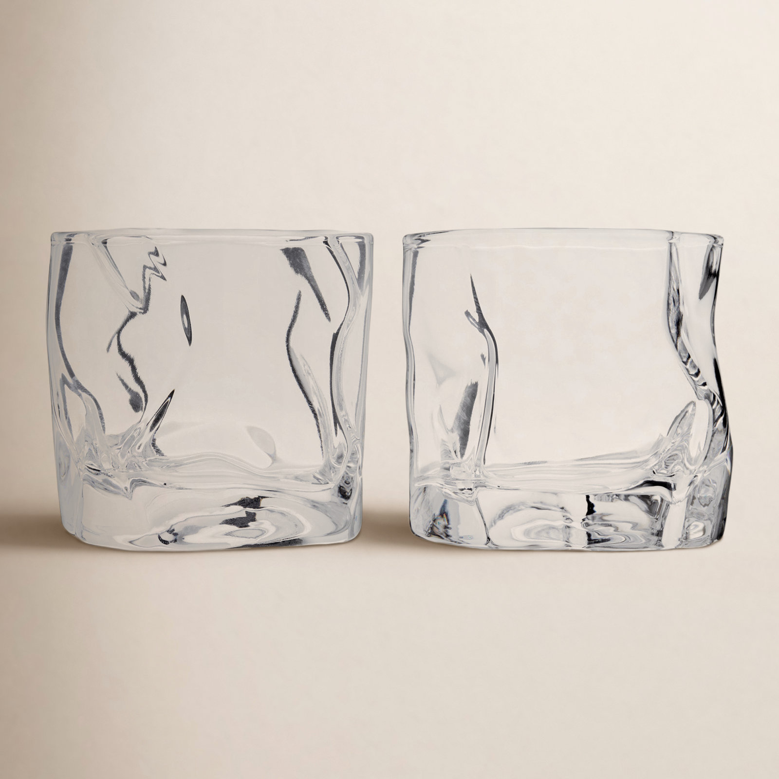 Molten Whiskey Glass