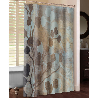 Mountview Floral Shower Curtain