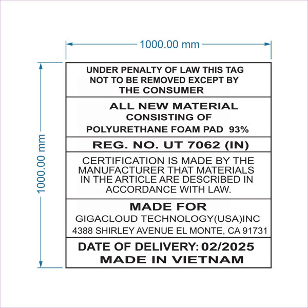 Dimensions du produit
