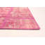 Tapis décoratif en laine noué à la main de conception unique noué à la main des années 1980 5 pi 7 po x 7 pi 10 po Bologna