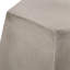 Charmante table d'appoint d'extérieur en béton léger au design moderne
