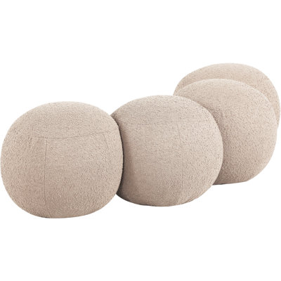 Apollo Boucle Fabric Bench