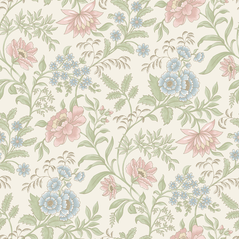 10.05m X 53cm Matte Metallic Wallpaper Roll, Pink Cream