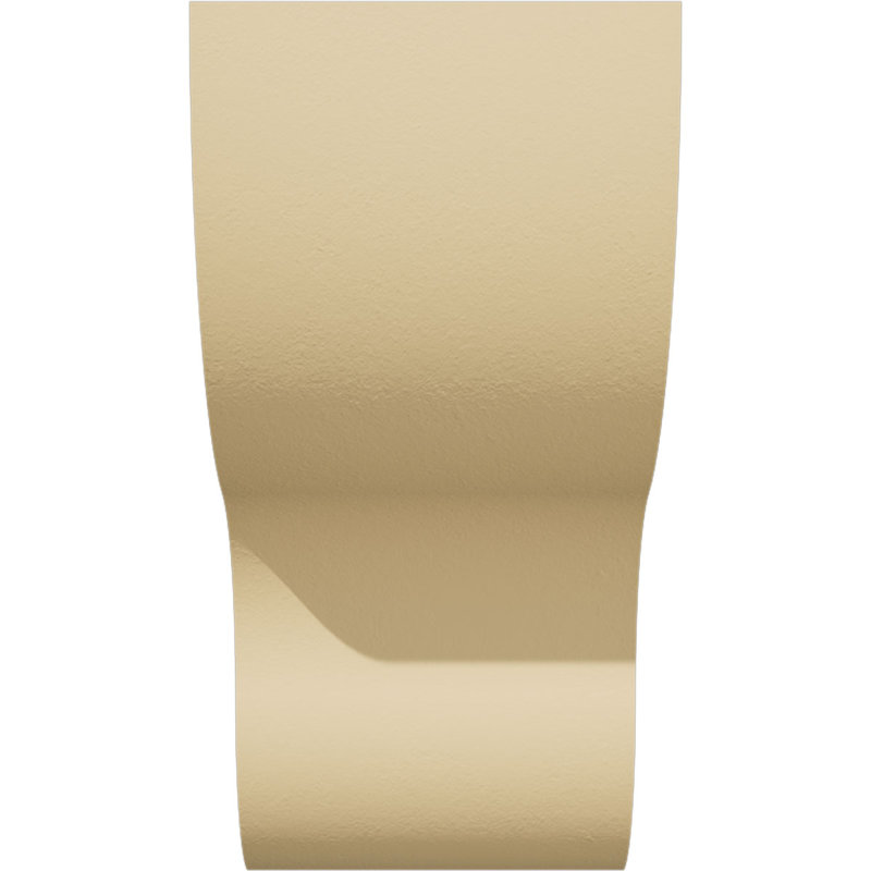 Queue de chevron en uréthane Greensboro Signature, brun clair apprêté, H 6 po x l 12 po x P 3 po