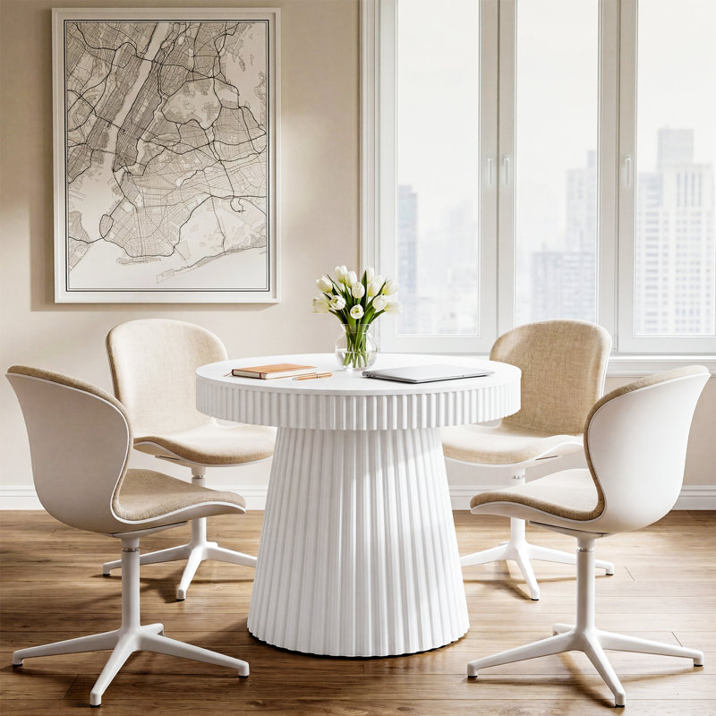 Petite table de conférence ronde