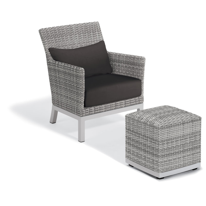 Argento Outdoor Ottoman