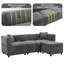 2 Seater Fabric Sofa
