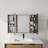 Bathroom Mirror Cabinet with Storage Combination