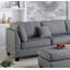 Canapé modulaire réversible 3 pièces avec canapé et repose-pieds en tissu-1688240042-1688240043