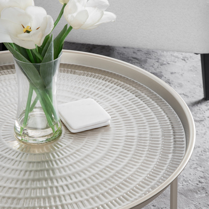 Table basse Kuehl, Argent argent