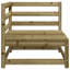 Trappe 70cm Wide Wood Patio Sofa