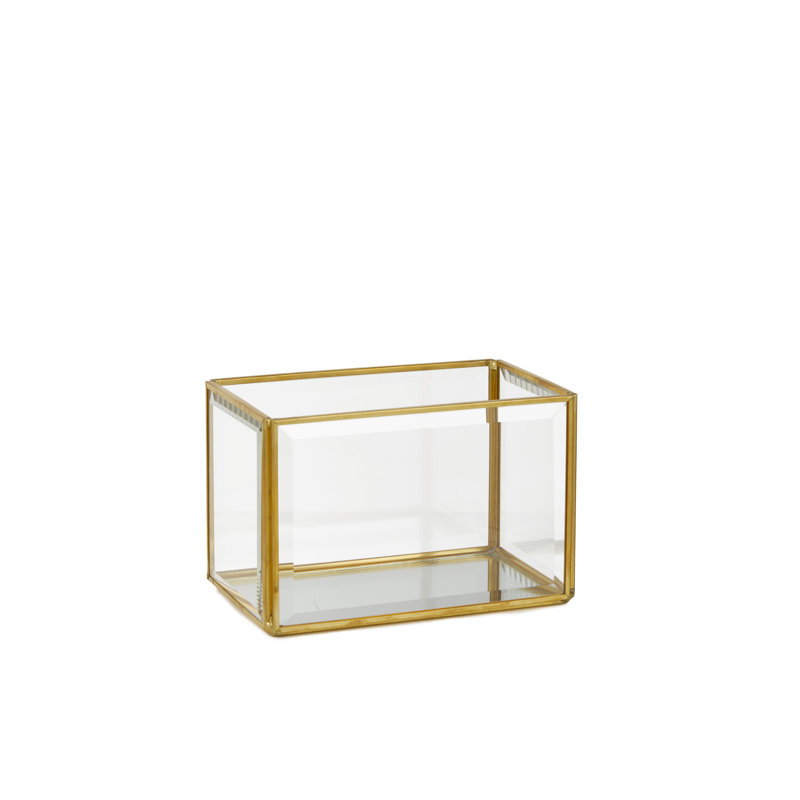 Tabletop Tealight Holder, 4" H x 6" W x 3.75" D