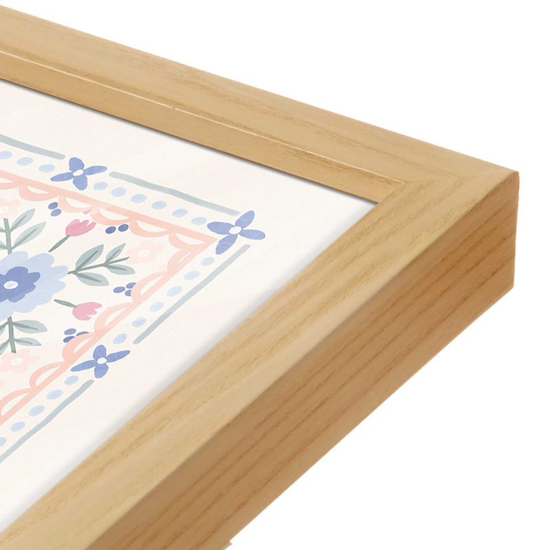 «Blooming Spring IV» par Laura Marshall, reproduction d'art, Érable, H 12 po x l 12 po