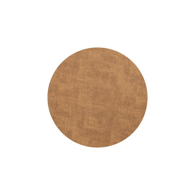 Decorative Electronic Candle Lights Fabric Leather Round Table Mats Double Sided Placemats Hotel Household Western Food Mats Bowl Mats
