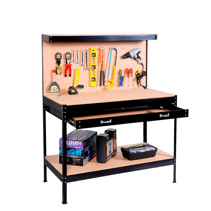 59cm W Manufactured Wood Top Workbench