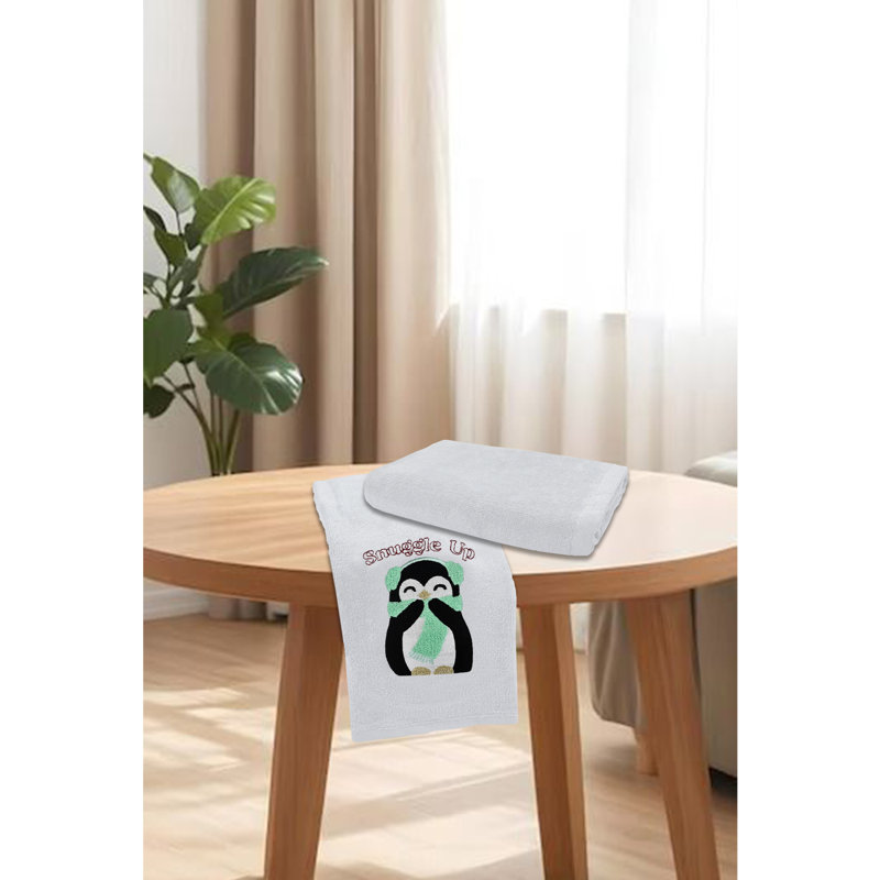 Cotton Tea Towel Kitchen Towel, White